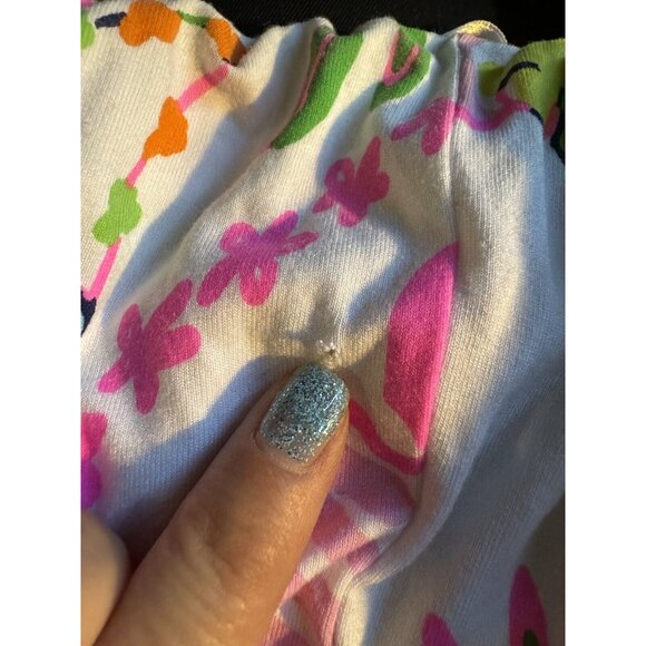 Lilly Pulitzer For Target Nosey Posey Floral Strapless Maxi Dress Womens Size M - Picture 10 of 10